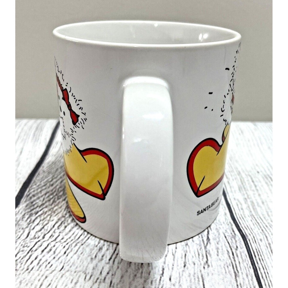 1987 Dayton Hudson Santa Bear Pilot With Plane Coffee Mug Cup - Picture 4 of 6